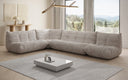 Designer Ecksofa Wohnlandschaft Calmo in Cord