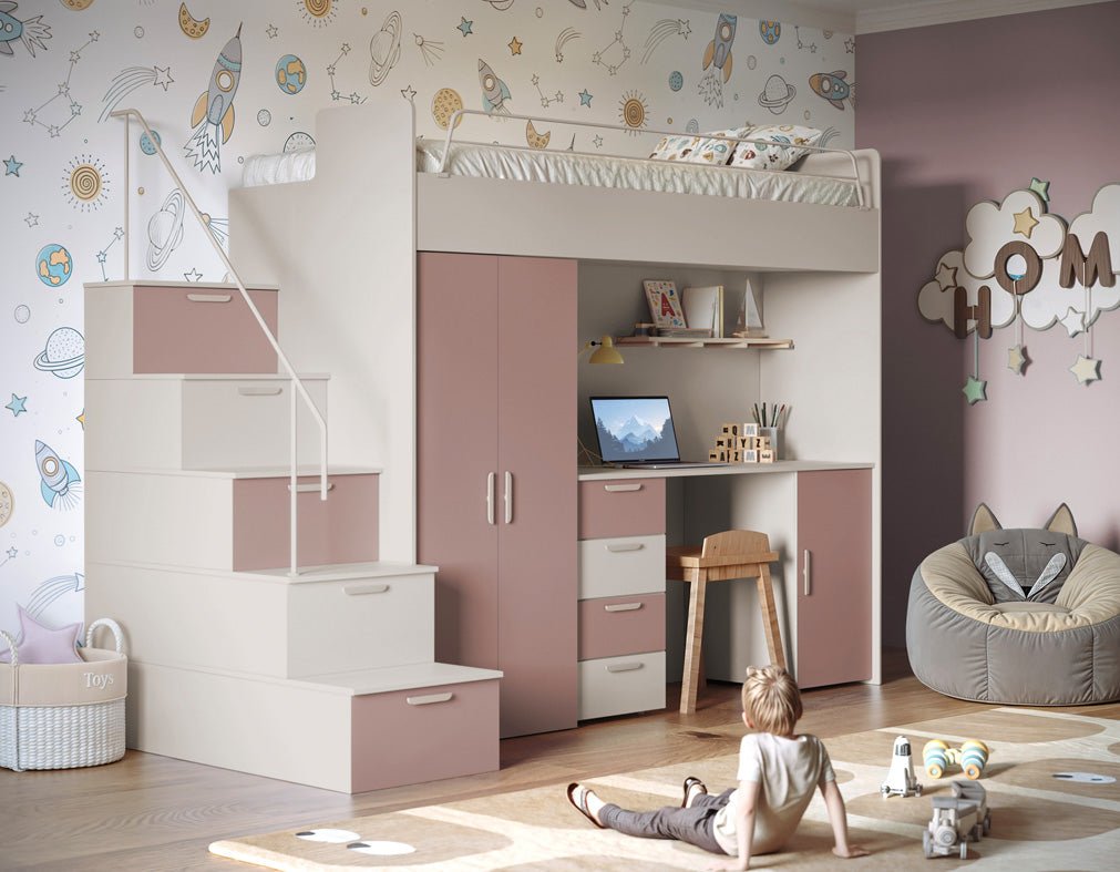 Lit superposé pour enfants Dream surface mate