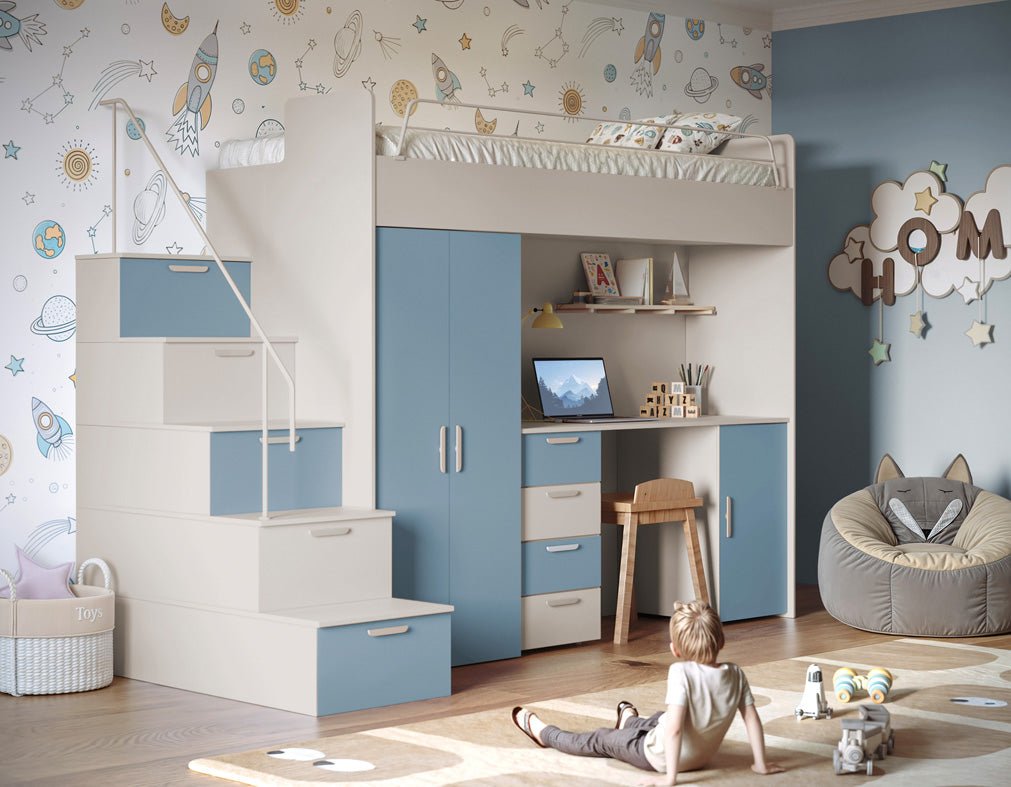 Lit superposé pour enfants Dream surface mate
