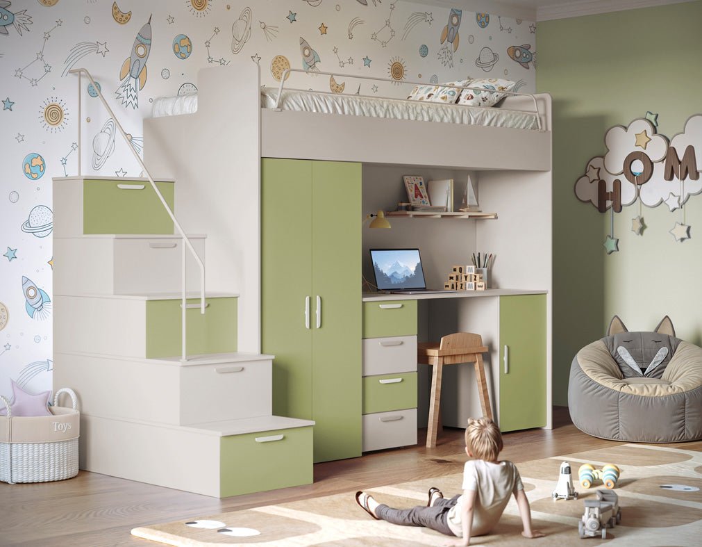 Lit superposé pour enfants Dream surface mate