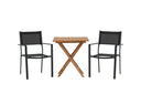 Garten Cafegruppe Irish – 3-teiliges Gartenmöbel-Set 70x70 cm