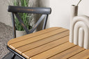 Garten Cafegruppe Living – 3-teiliges Gartenmöbel-Set mit Stühlen aus Aluminium