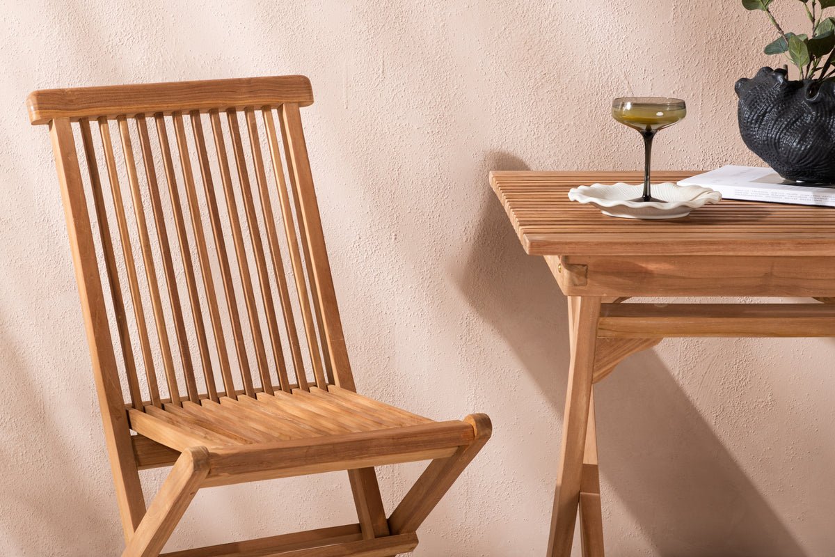 Garten Cafegruppe Wavaro – 3 teiliges Set aus Teakholz