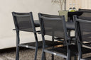 Garten Essgruppe Toni – 7-teiliges Gartenmöbel-Set aus Aluminium