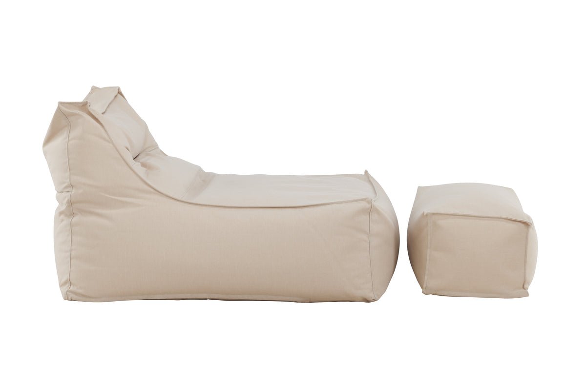 Fauteuil lounge de jardin Hello Kombi - Disponible en Blanc/Marron ou Beige