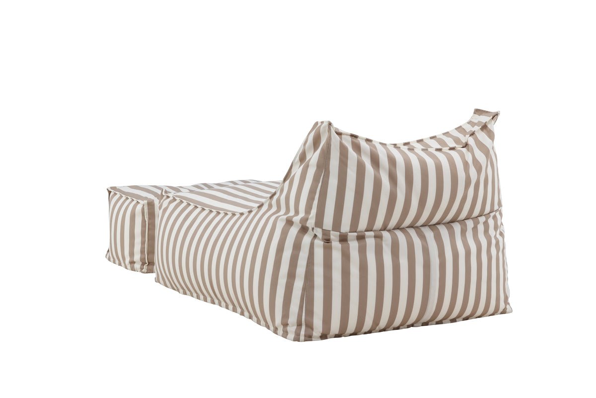 Fauteuil lounge de jardin Hello Kombi - Disponible en Blanc/Marron ou Beige
