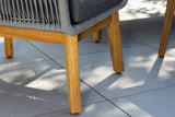 Garten Loungeset Rawai – wetterbeständig, in zwei Farben aus Holz