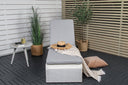 Garten Sonnenliege Irina - aus Rattan