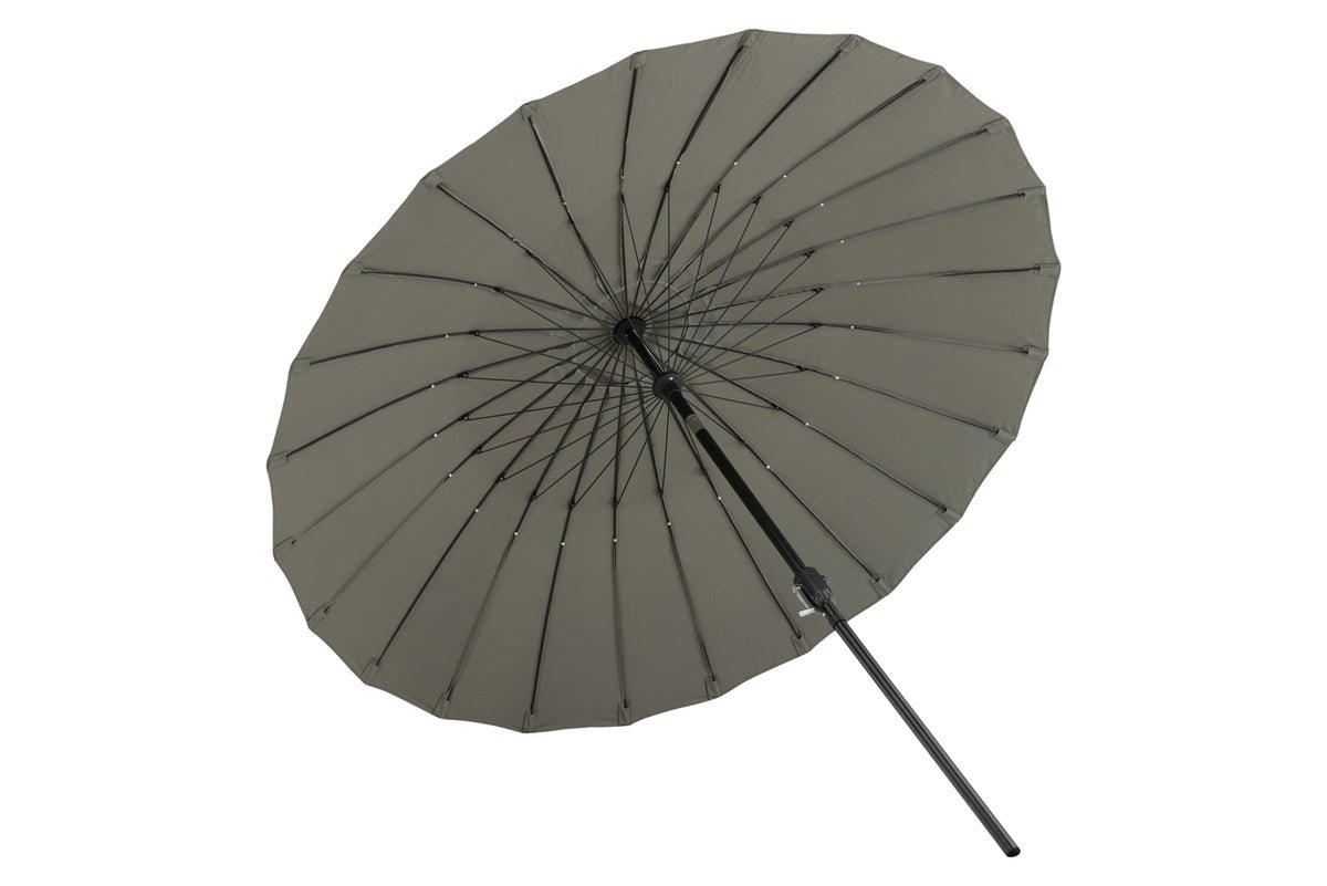 Garten Sonnenschirm Palma – Ø270 cm verfügbar in Weiß, Schwarz, Grau und Blau