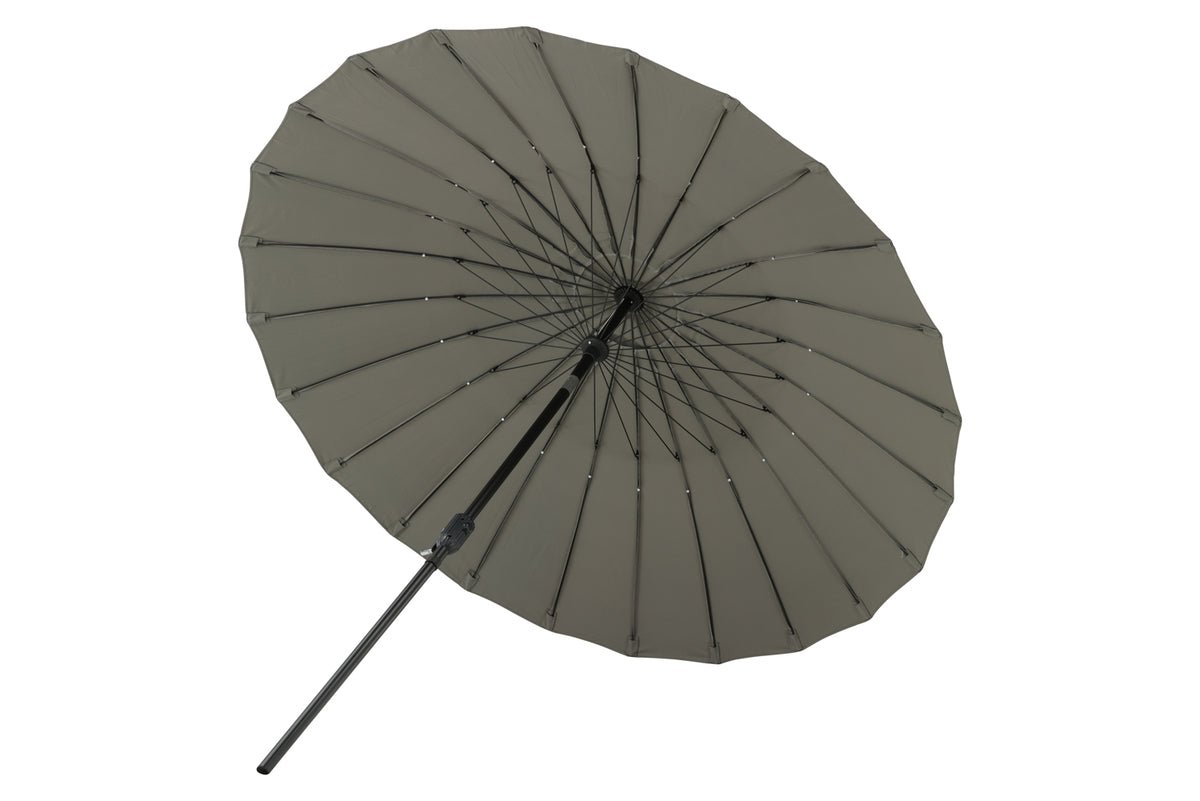 Garten Sonnenschirm Palma – Ø270 cm verfügbar in Weiß, Schwarz, Grau und Blau