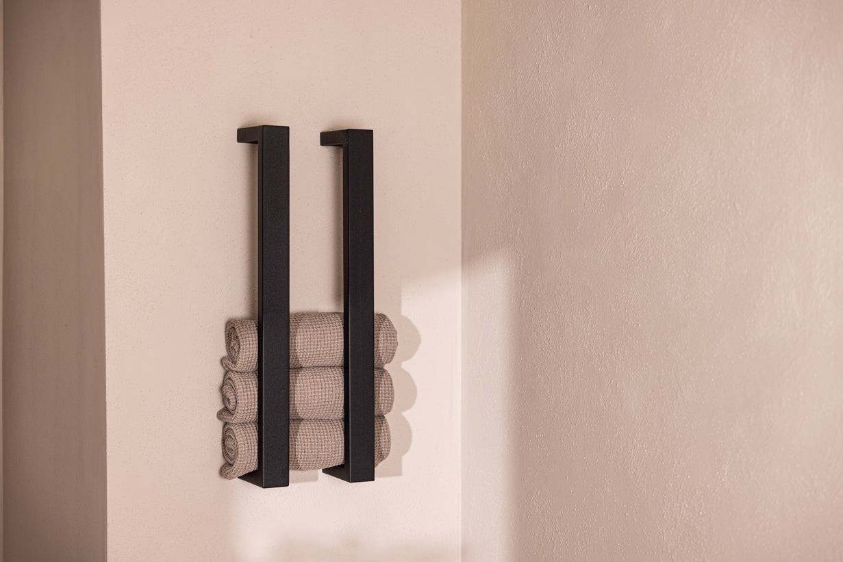 Porte-serviettes Nali – design minimaliste avec fixation murale dissimulée