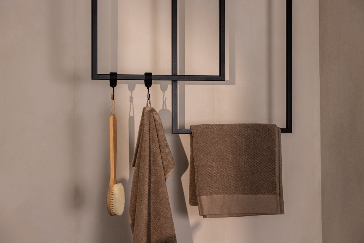 Porte-manteau/porte-serviettes Tensi – Design minimaliste pour montage au plafond
