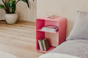 Nachttisch Damio – Minimalistisches Design aus pulverbeschichtetem Metall