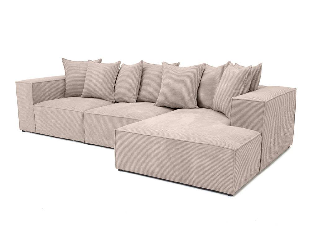 Designer Ecksofa Largo in Cord