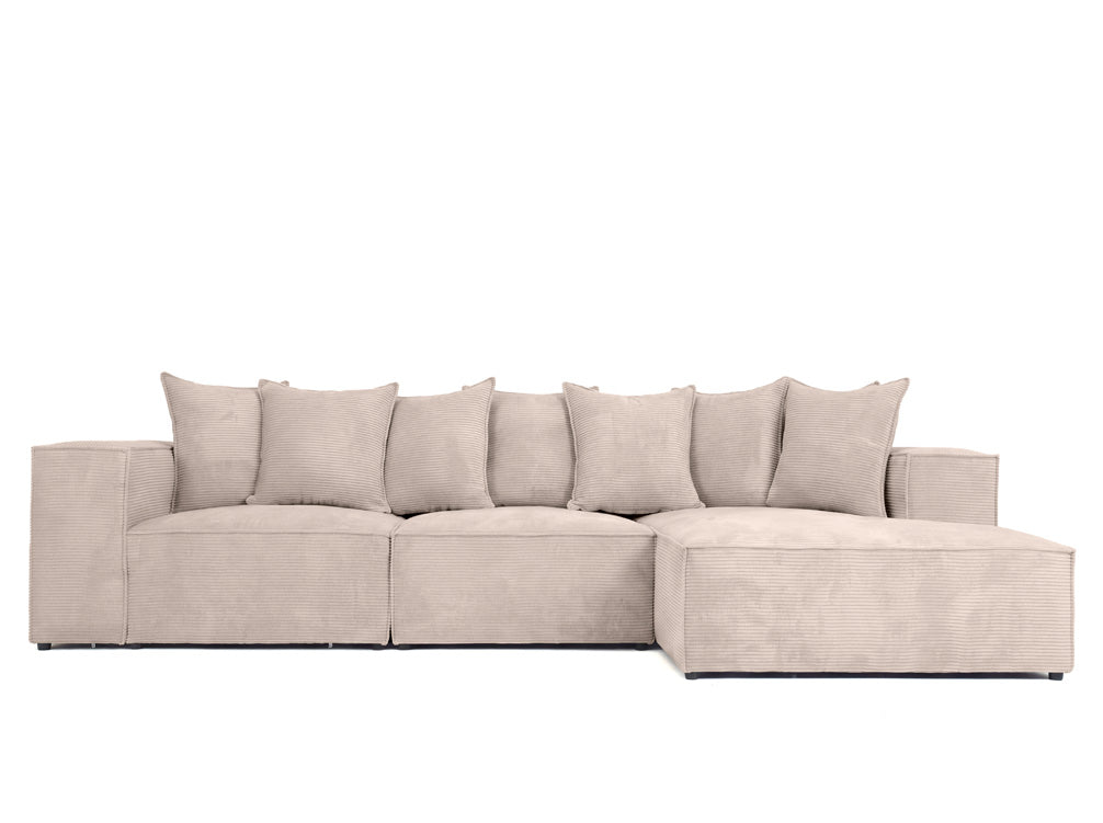 Designer Ecksofa Largo in Cord