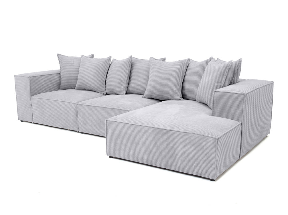 Designer Ecksofa Largo in Cord