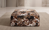 Lesley Pouf Arden Burnt Umber 42 front