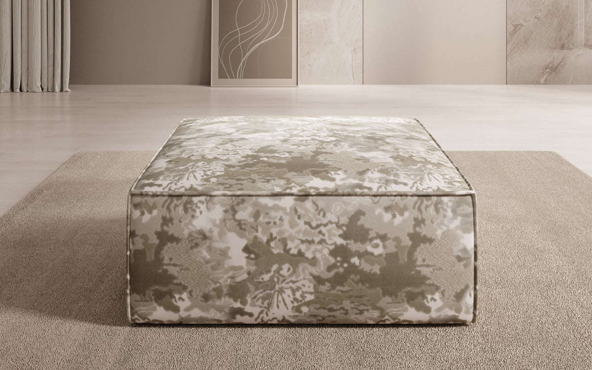 Lesley Pouf Arden Ivory Wash 29 front