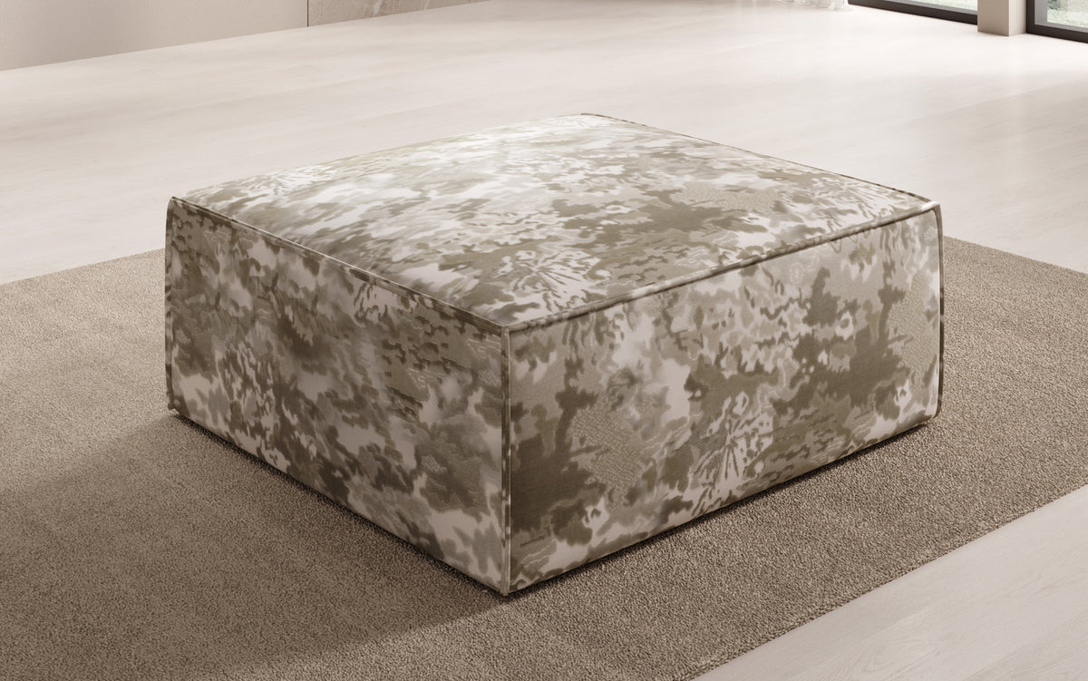 Lesley Pouf Arden Ivory Wash 29 side