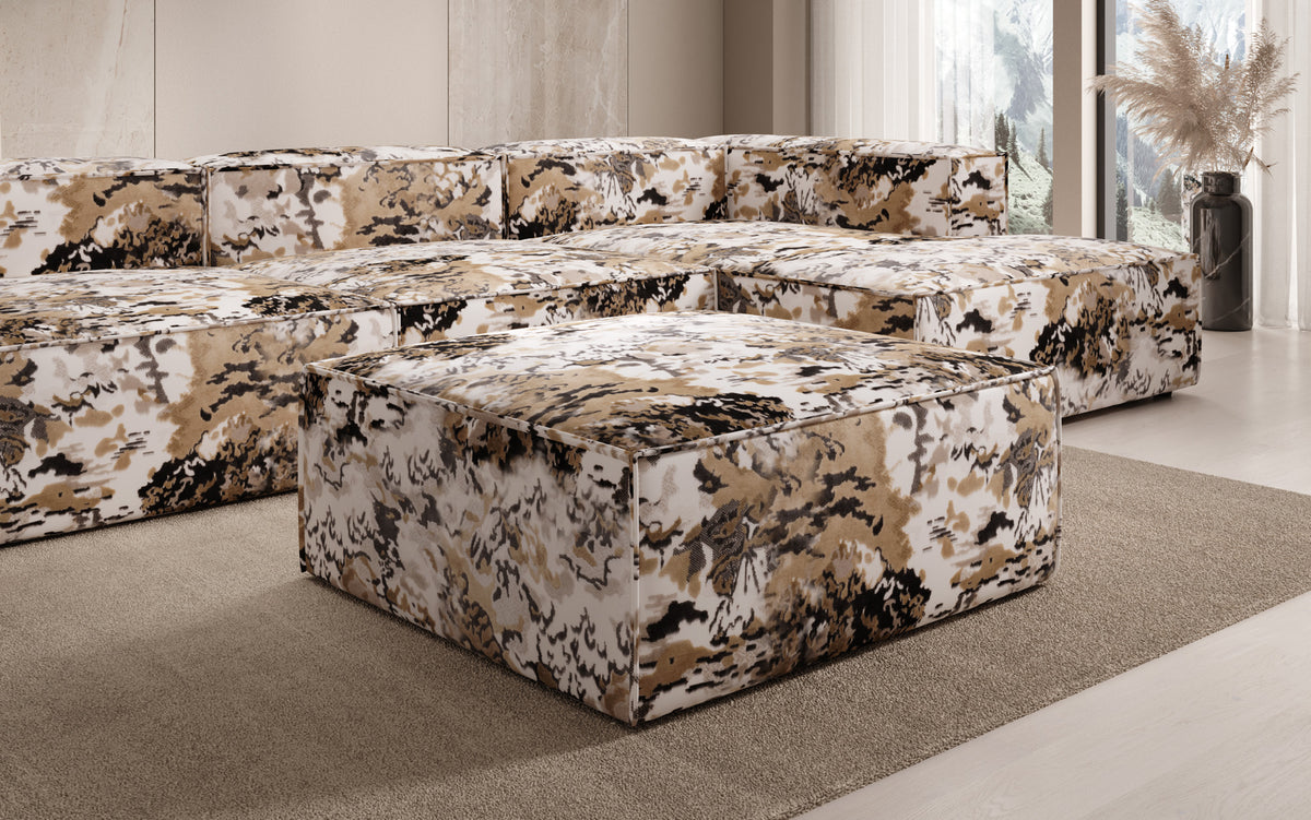 Lesley Pouf Arden Raw Sienna 34 side-2