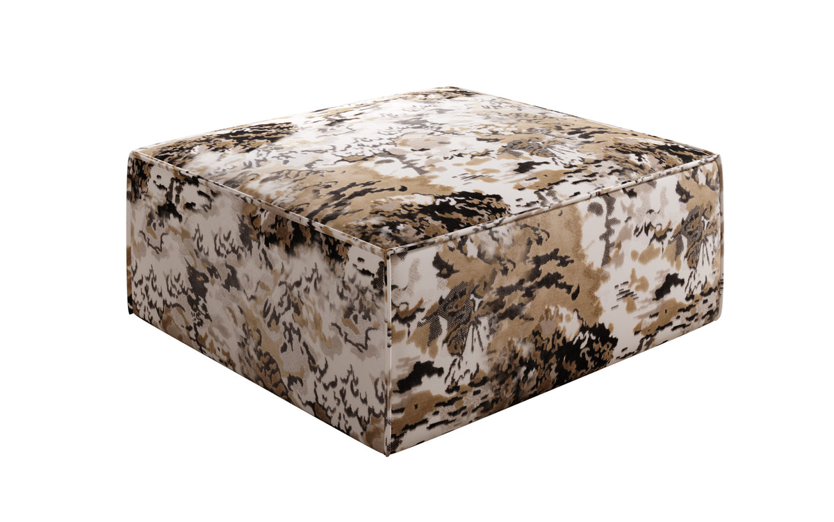 Lesley Pouf Arden Raw Sienna 34 white-background