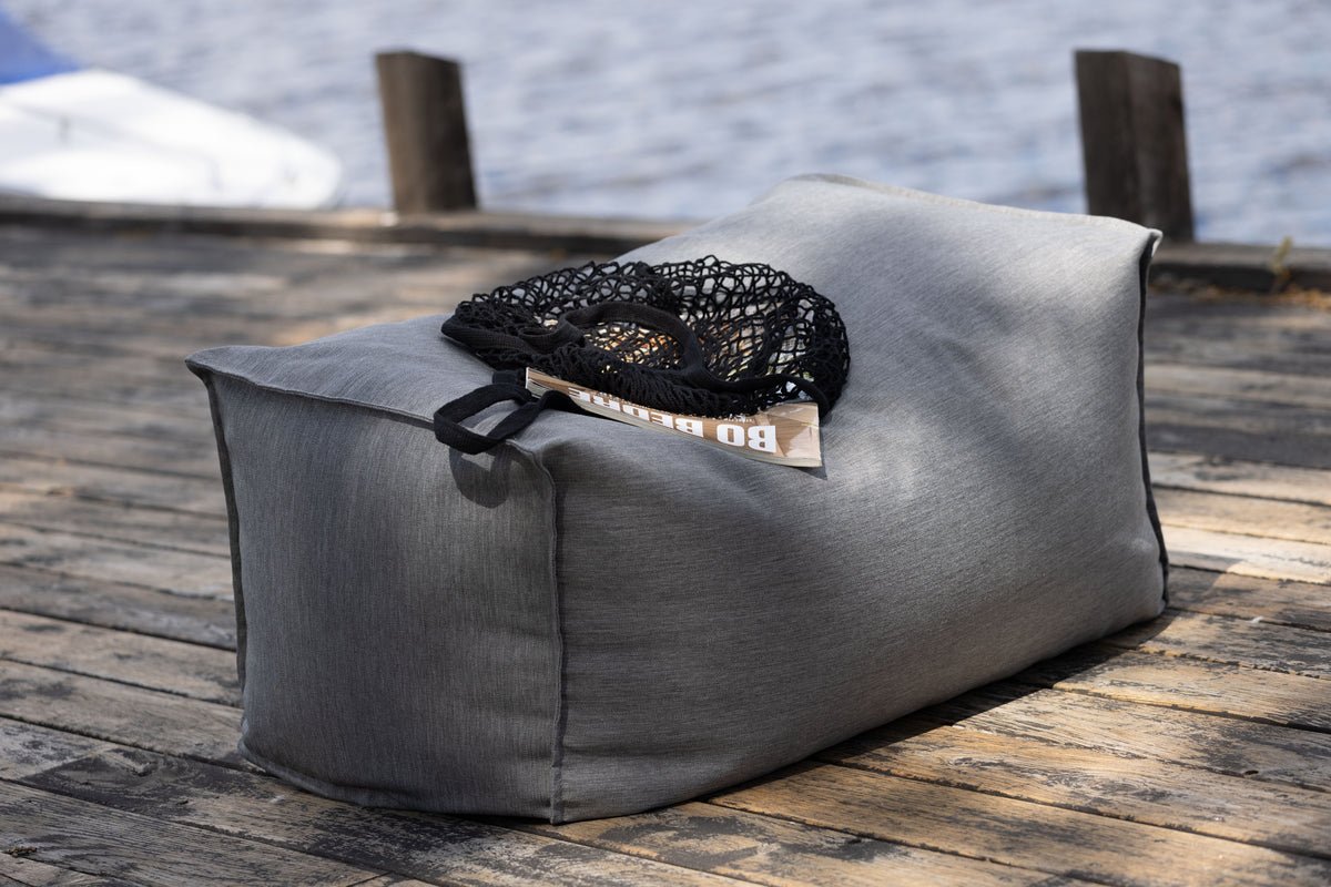 Loungesessel Hello II – Wahlweise in Dunkelgrau, Beige oder Weiß/Braun