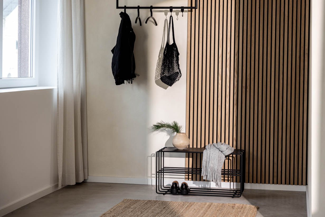 Étagère à chaussures Neva – étagère en métal avec style loft en plusieurs couleurs