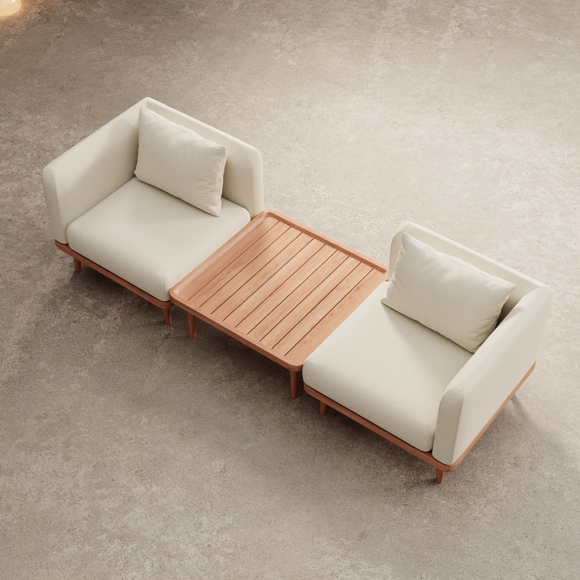 Nouri – 2 Loungemodule & Tisch | Aevora™ Kollektion