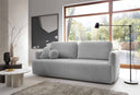 Canapé designer Celiné Bouclé avec fonction couchage et espace de rangement