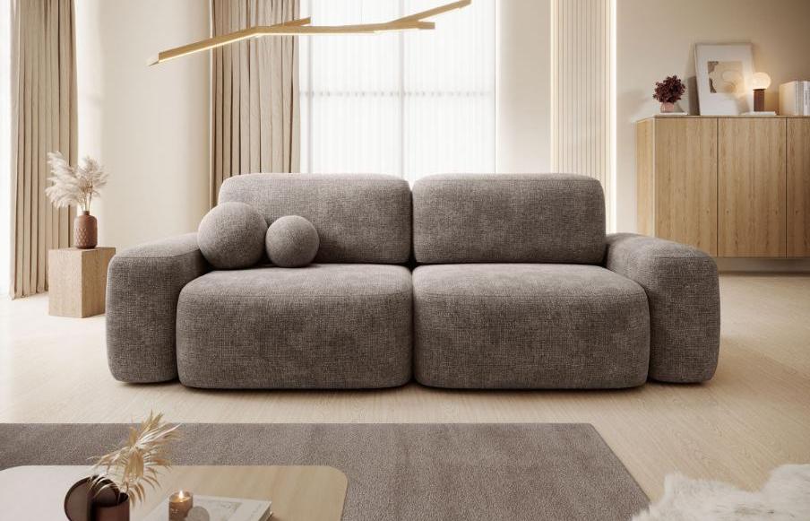 Designer Sofa Bold mit Schlaffunktion und Bettkasten