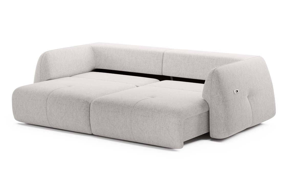 Designer Sofa Camira mit elektrischer Schlaffunktion