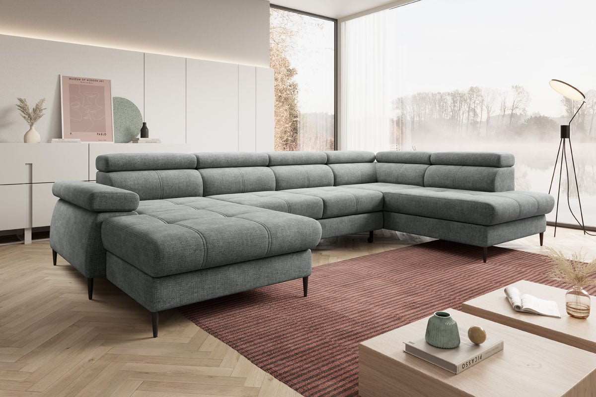 Canapé design Cordoba III avec fonction couchage et pliage