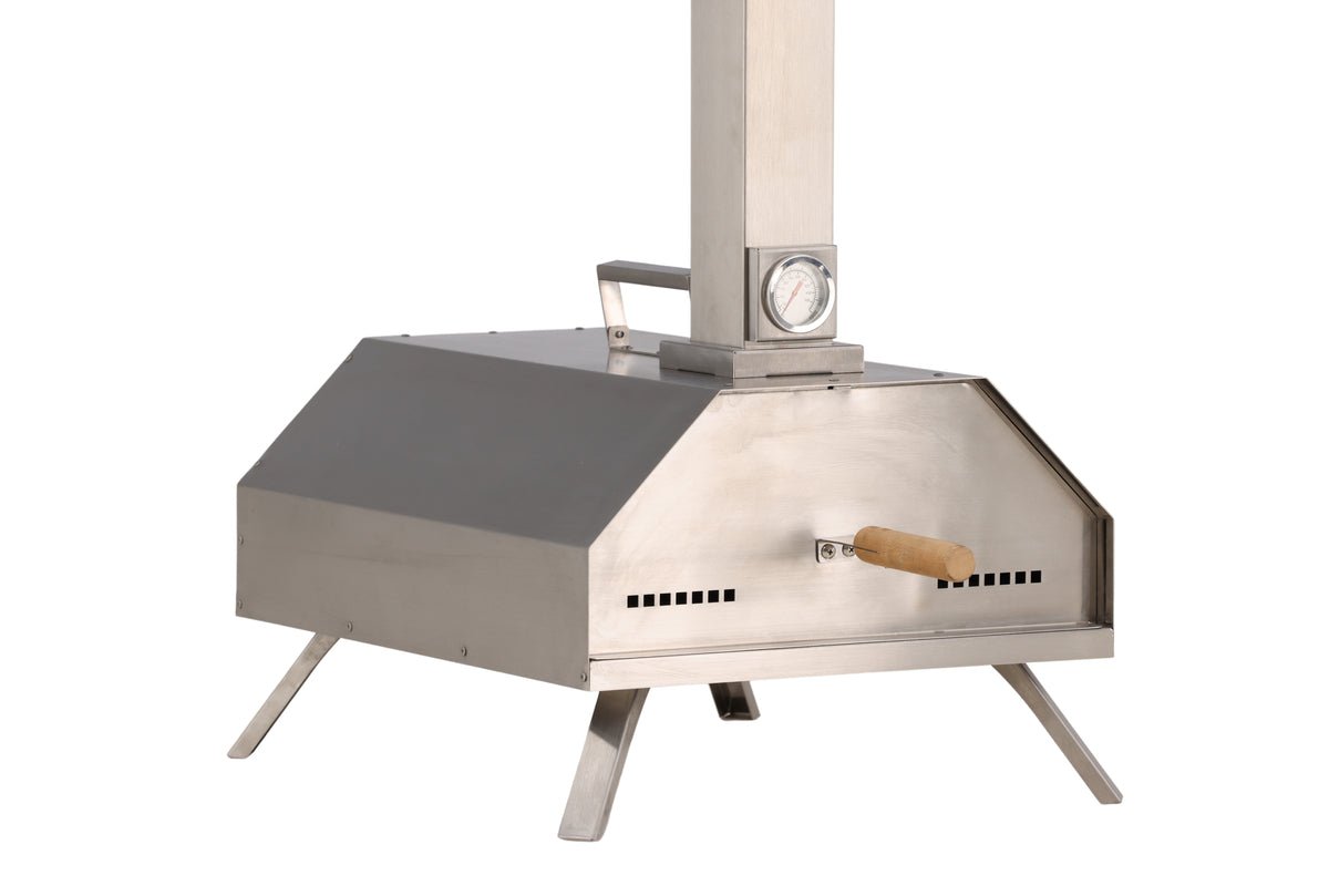 Pizzaofen Bologna - aus Stahl in Silber
