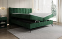 Boxspringbett Ines in Cord mit Stauraum
