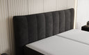 Boxspringbett Ines in Cord mit Stauraum