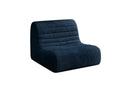 Fauteuil design Remo en Côtelé