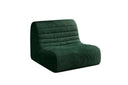 Fauteuil design Remo en Côtelé