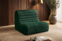 Fauteuil design Remo en Côtelé