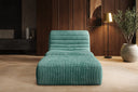 Fauteuil design Remo en Côtelé