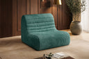 Fauteuil design Remo en Côtelé