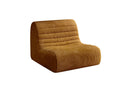 Fauteuil design Remo en Côtelé