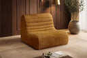 Fauteuil design Remo en Côtelé