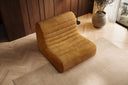 Fauteuil design Remo en Côtelé
