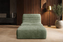 Fauteuil design Remo en Côtelé