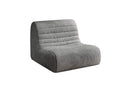 Fauteuil design Remo en Côtelé