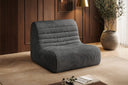 Fauteuil design Remo en Côtelé