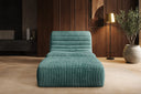 Fauteuil design Remo en Côtelé