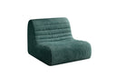 Fauteuil design Remo en Côtelé