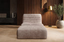 Fauteuil design Remo en Côtelé