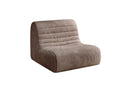 Fauteuil design Remo en Côtelé